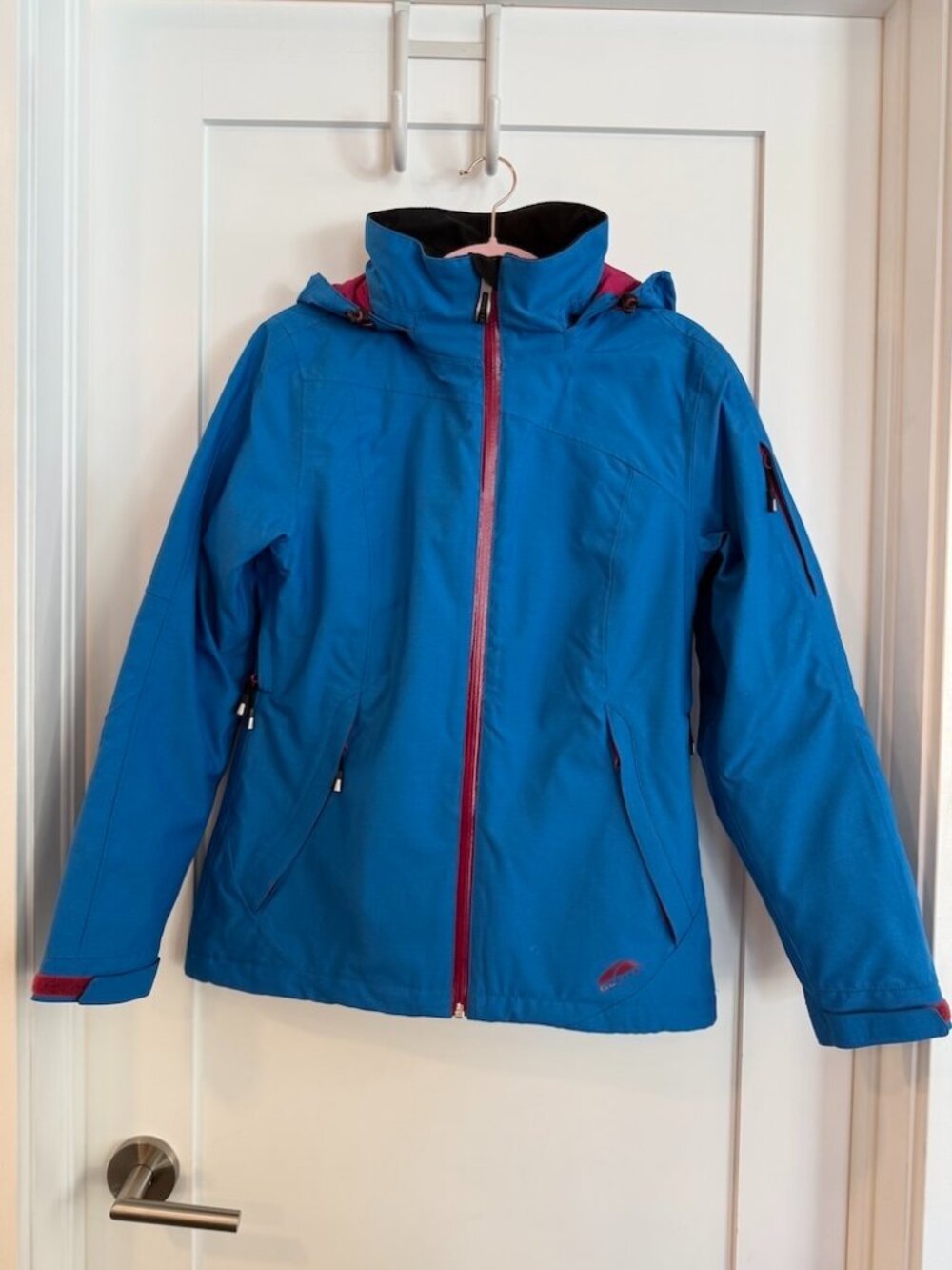 GoLite Castle Peak Ski Jacket Blue Pink Waterproof Insulated S